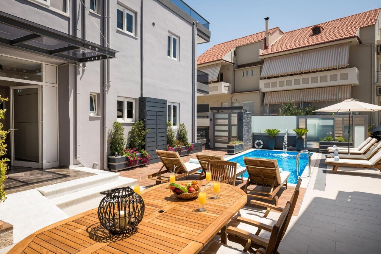 Sun Ray Luxury Apartments Agia Marina Exterior foto