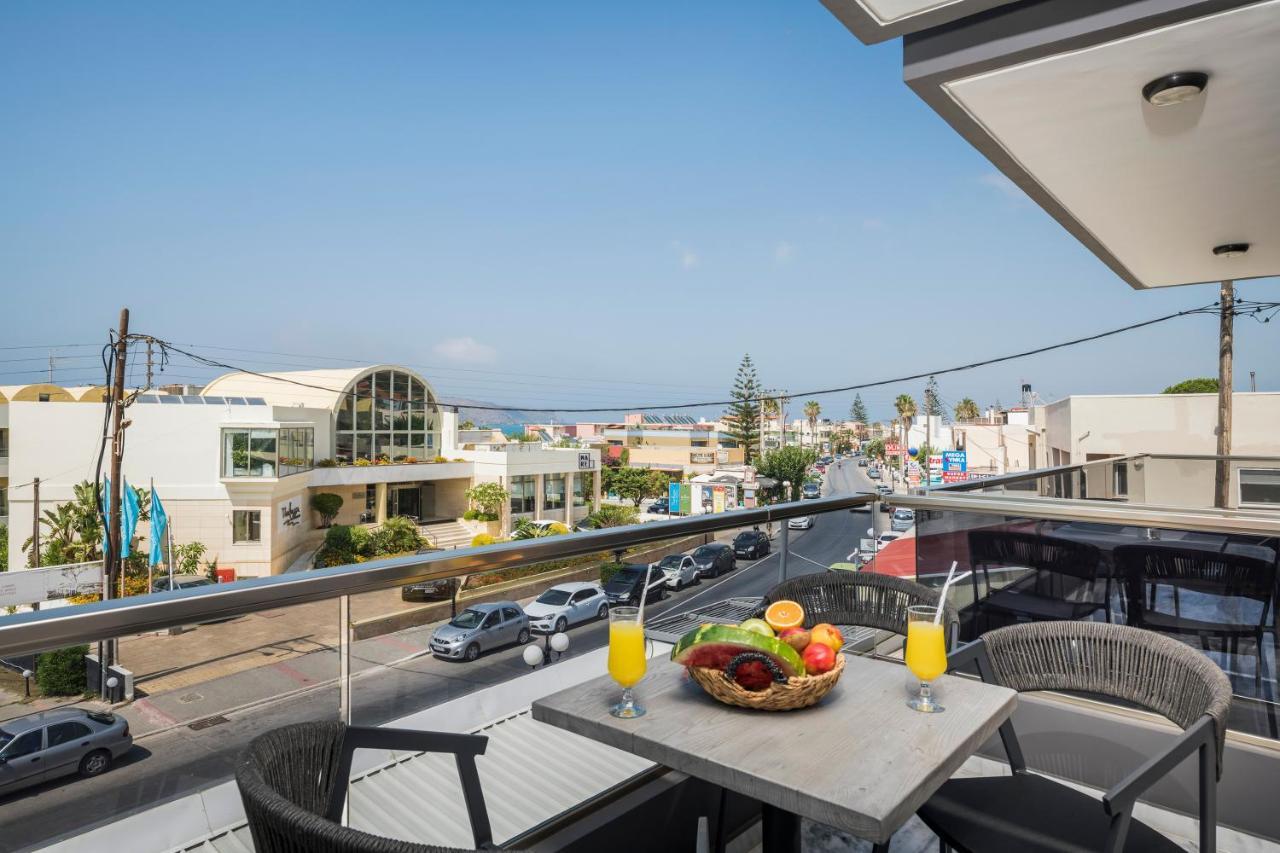 Sun Ray Luxury Apartments Agia Marina Exterior foto