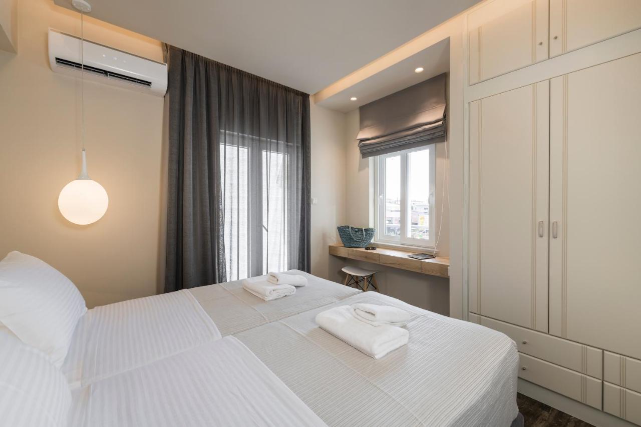 Sun Ray Luxury Apartments Agia Marina Exterior foto